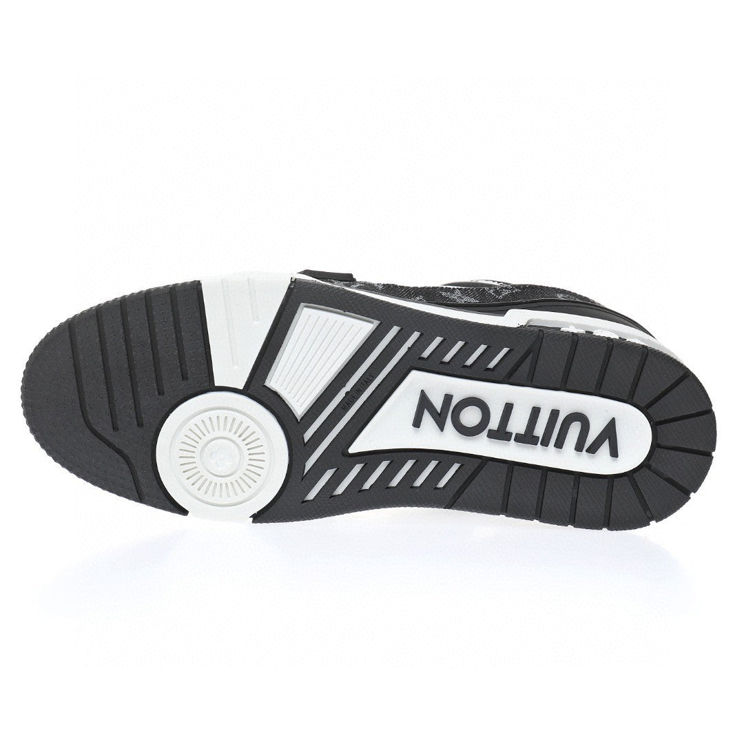 Louis Vuitton Trainer Jeans Nere
