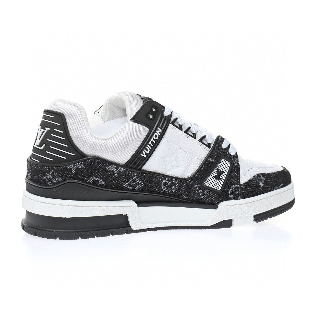 Louis Vuitton Trainer Jeans Nere