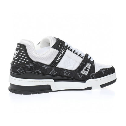 Louis Vuitton Trainer Jeans Nere