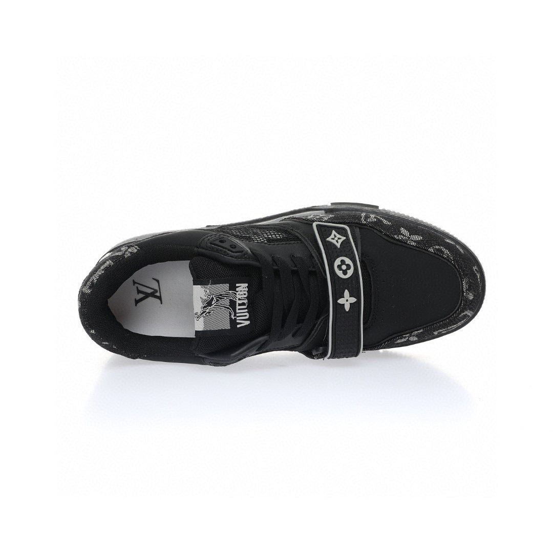 Louis Vuitton Trainer Strap monogram black