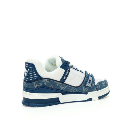 Louis Vuitton Trainer Denim Blue