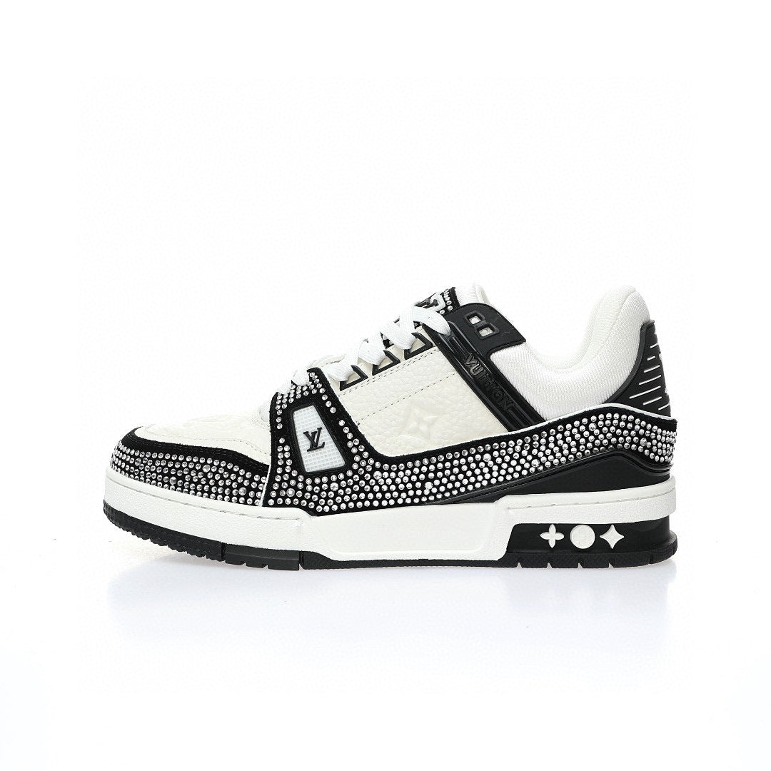 Louis Vuitton Trainer Diamond white
