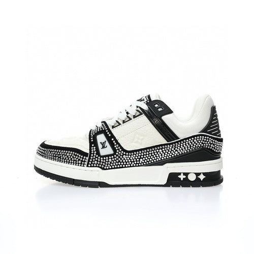 Louis Vuitton Trainer Diamond white