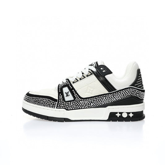 Louis Vuitton Trainer Diamond white