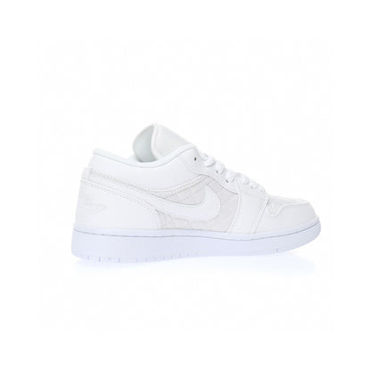 Jordan 1 Low Quilted White
