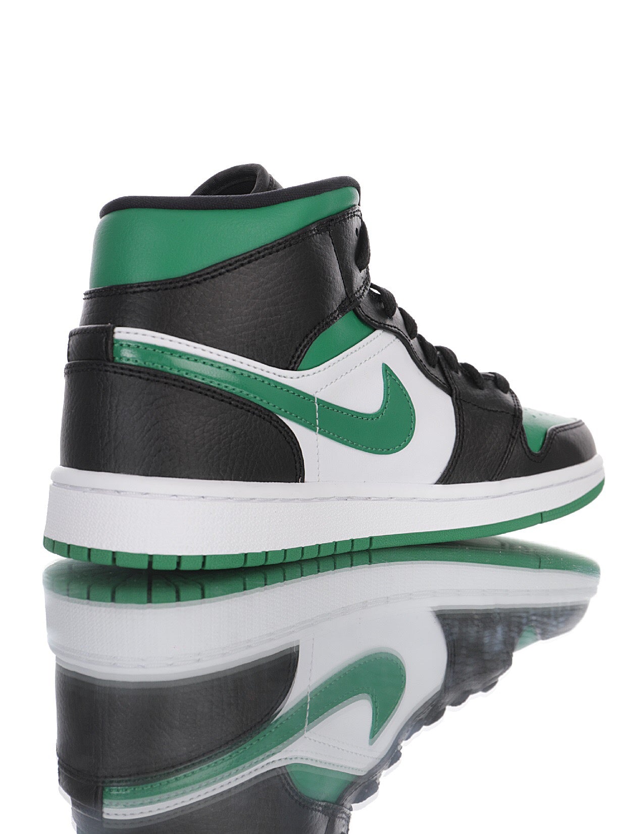 Jordan 1 Mid Green Toe
