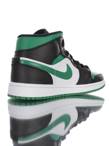 Jordan 1 Mid Green Toe