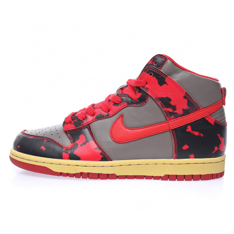 Nike Dunk High 1985 Red Acid Wash