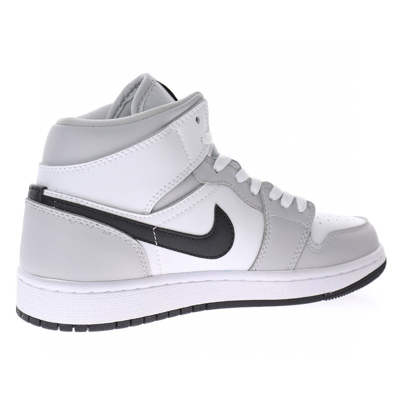 Jordan 1 Mid Light Smoke Grey White