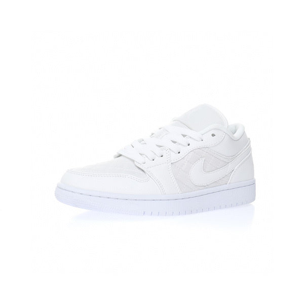 Jordan 1 Low Quilted White