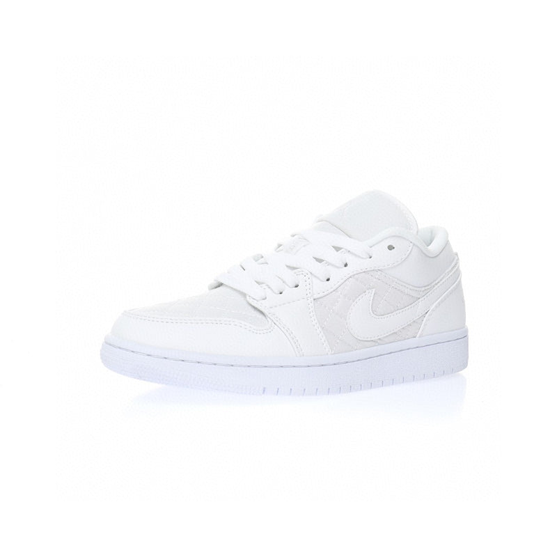 Jordan 1 Low Quilted White