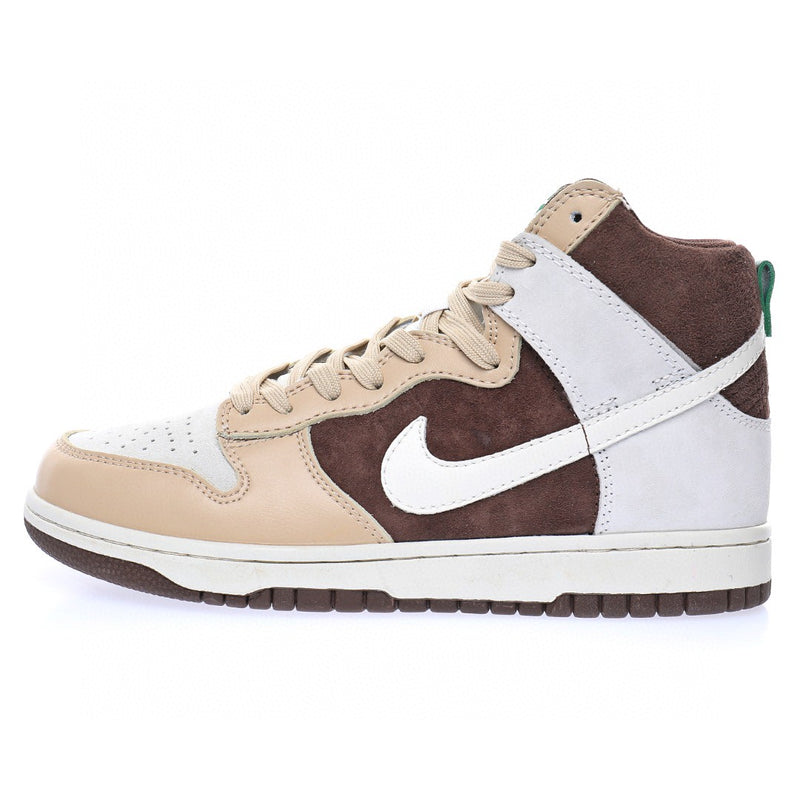 Nike Dunk High Light Chocolate