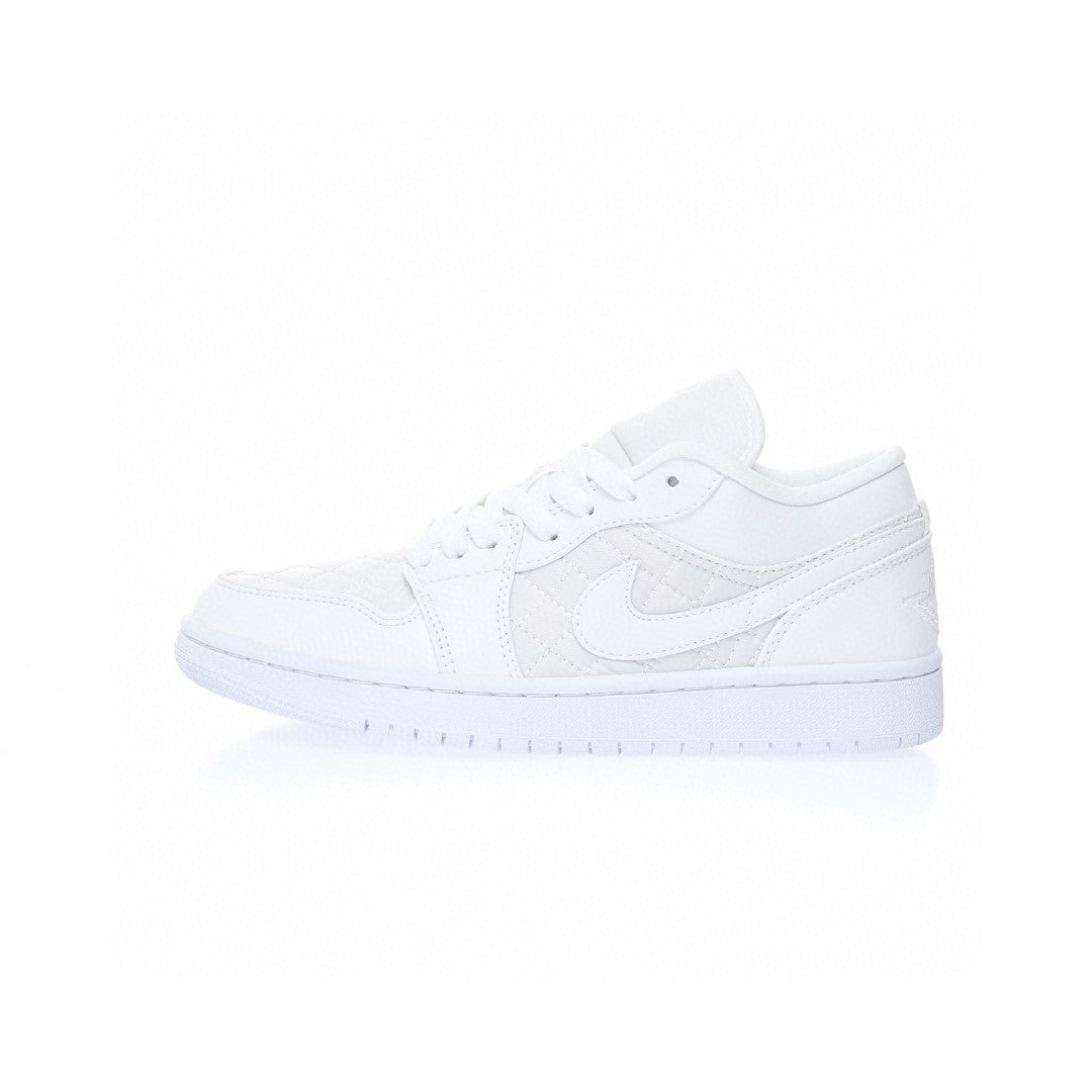 Jordan 1 Low Quilted White