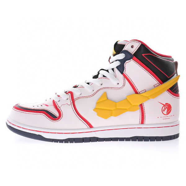 Nike Dunk High Gundam RX-0 Unicorn White