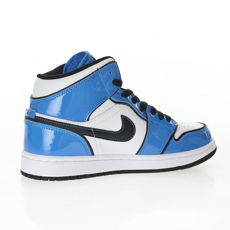 Jordan 1 Mid Signal Blue